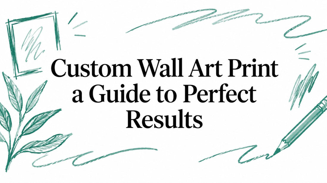 Custom Wall Art Print a Guide to Perfect Results