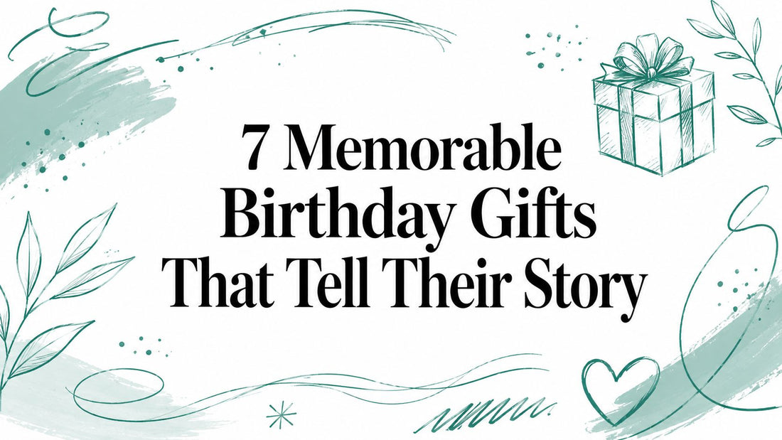7 Memorable Birthday Gifts That Tell Their Story