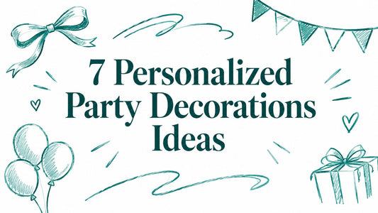 7 Personalized Party Decorations Ideas